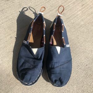 TOMs Navy Shoes
